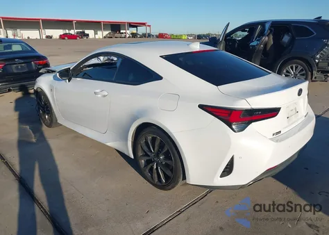 2019 Lexus Rc 300 F Sport z USA, uszkodzony, nr VIN JTHHA5BCXK5009720